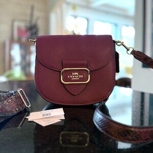 Coach Morgan Saddle Bag & extra graphic strap! MRP $398